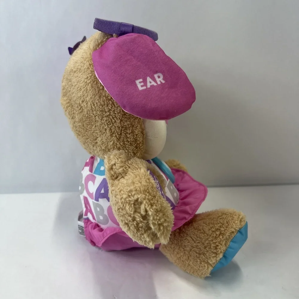 Fisher Price Learn Smart Stages Puppy‎ Interactive Animal Plush Toy Tested Works